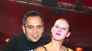 Swinger getting smashed very nicely in club in HD