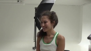 Petite teen chick ass pounded fingering HD