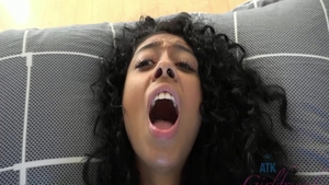 Ebony Semen fucked in the ass