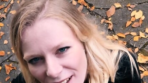 Cumshot in public along with blonde hair