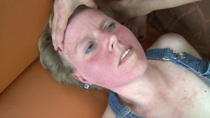 Slapping german Lea Lexus in HD