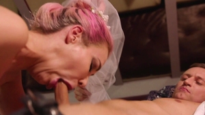 MariskaX.com - Bride Chessie Kay finds dick to fuck