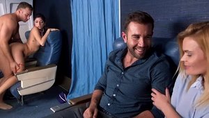 Sneaky Sex - Nikki Knightly raw rides a hard dick sex scene