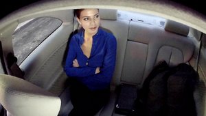 Amateur good fuck in the taxi