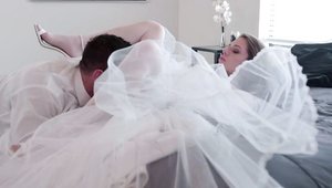 NF Busty: Blonde babe Veronica Vain romantic cock sucking
