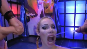 Chessie Kay fetish pissing scene