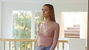 Passion-HD - European babe Ana Rose fingering HD
