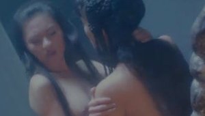 Chinese lesbo pussy licking