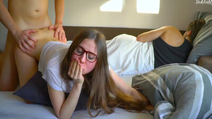 Boyfriend gets a buzz out of real sex