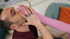 RK Prime: Alyssa Bounty in sexy thongs POV blowjob cum