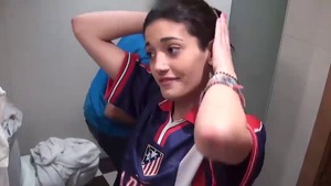 Fakings - Natural young colombian brunette voyeur cock sucking